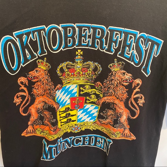 Retro Oktoberfest T-Shirt Large - Picture 3 of 4